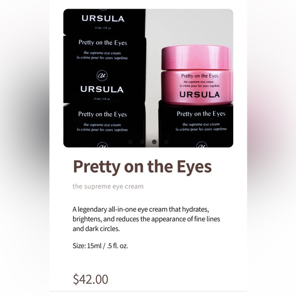 Ursula Pretty on the Eyes the Supreme Eye Cream - Picture 1 of 7